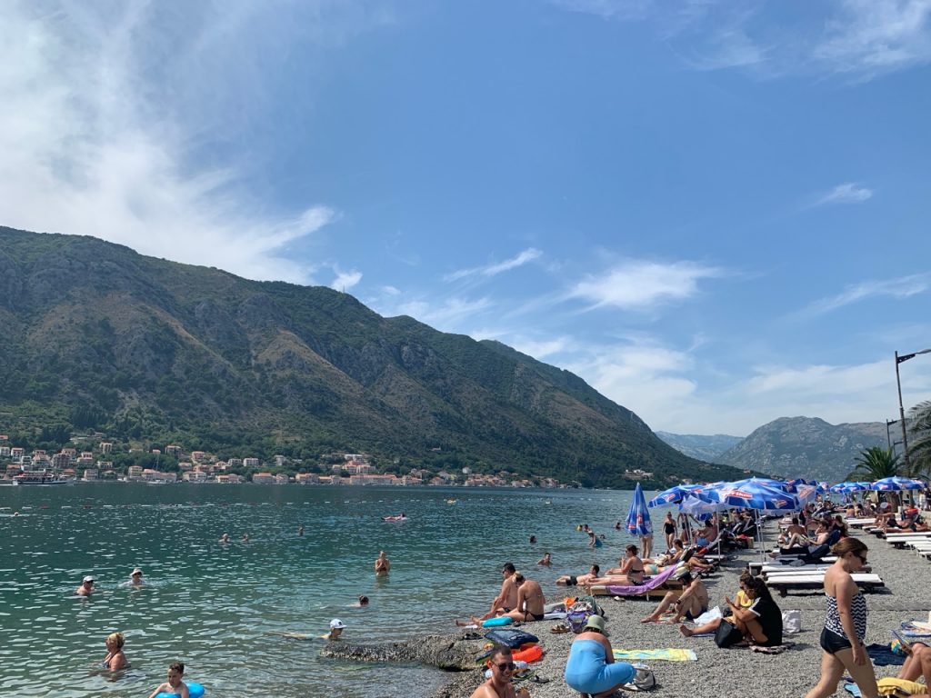 モンテネグロのビーチ５