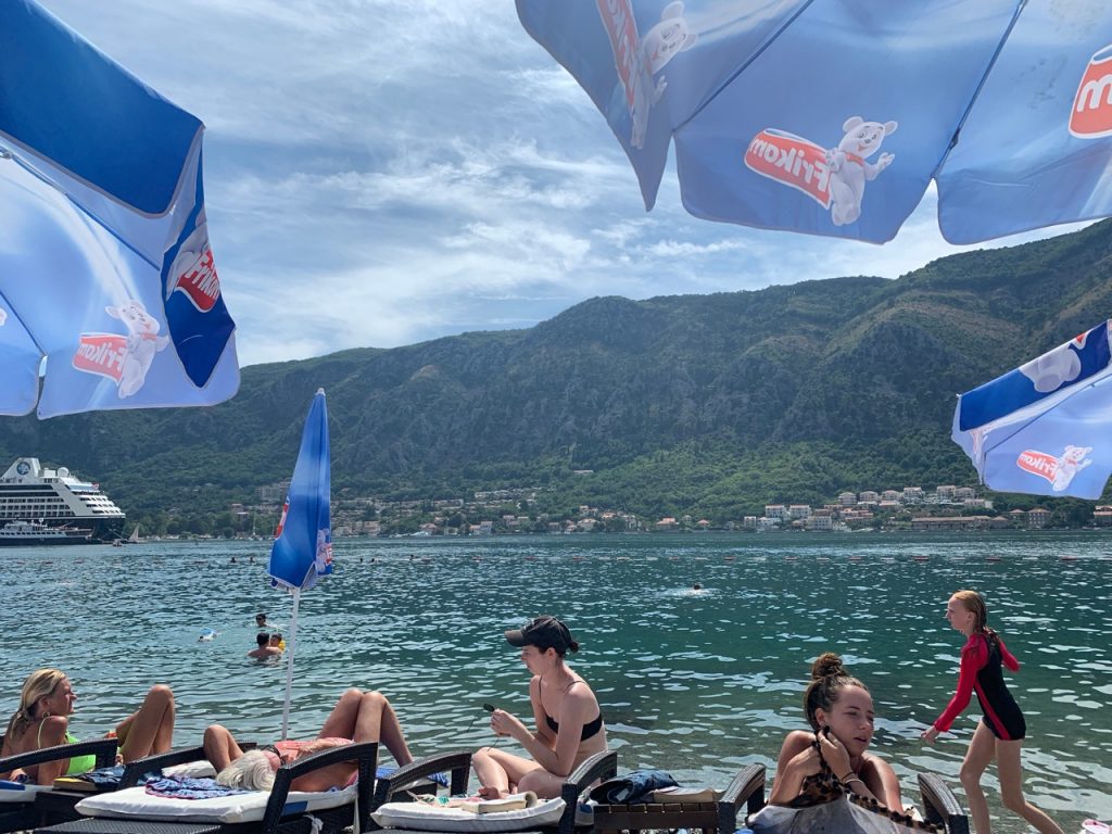 モンテネグロのビーチ６