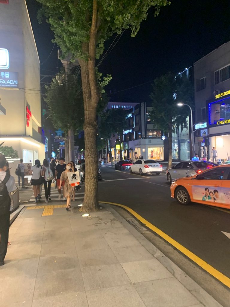 夜のカロスキル(ソウル)