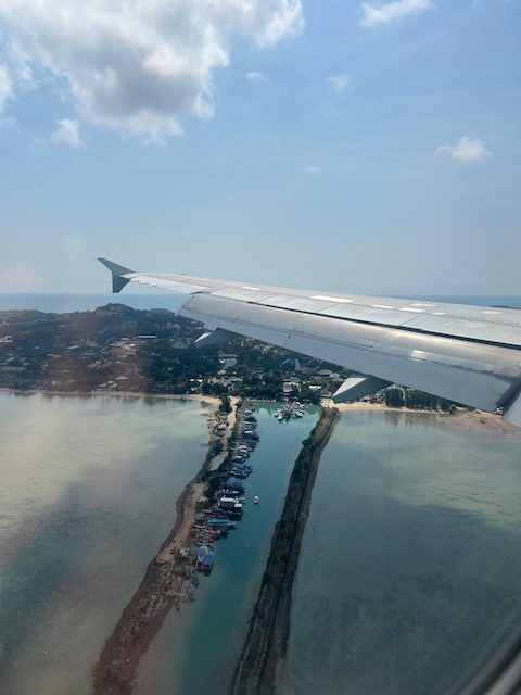 機内からの風景