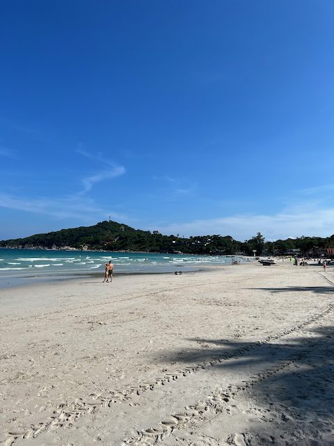 パンガン島のビーチ